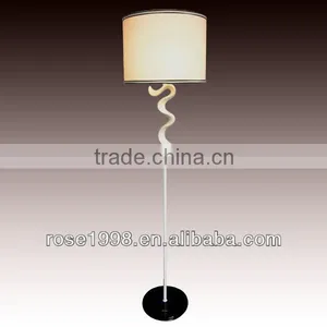 Light Stand With Acrylic Base and Metal Column thumbnail-1