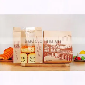 Made in China Printed Recycle Baguette Kraft Paper Bread Bag thumbnail-1