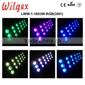 Outdoor 18x3W RGB 3IN1 LED Wall Washer Pixel Bar Light thumbnail-5