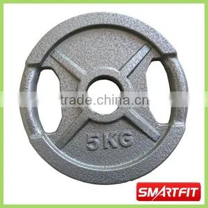 Fitness 50mm Olympic Hammertone Cast Iron Plate thumbnail-1