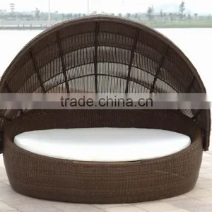 Outdoor Furniture Beach Daybed Round thumbnail-2