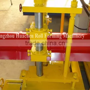 Aluminum Metal Roof Ridge Cap Making Machine thumbnail-1