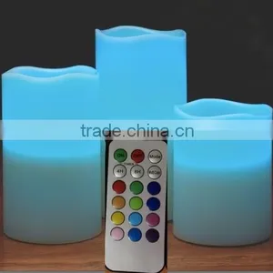 Set of 3 LED Candles With Remote Control thumbnail-1