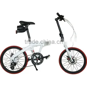 China New Design Popular 12 Lightweight Aluminum Mini Folding Bike thumbnail-2