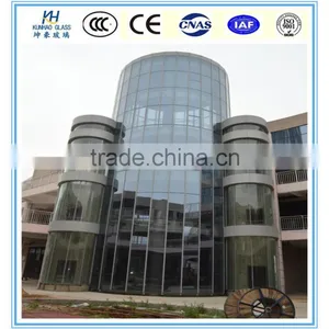 12-19mm Glass Elevator Curved Tempered Glass Glass for Sightseeing Elevator thumbnail-6