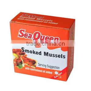 Canned Smoked Mussels in Vegetable Oil thumbnail-1