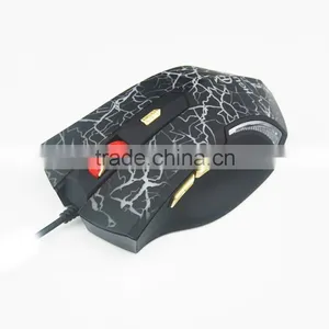 High-End New 1600 DPI 6 Buttons Wired Gaming Mouse Mice For PC Laptop thumbnail-3