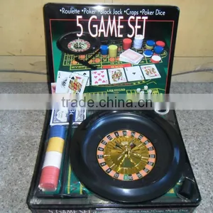 Hot Selling Blackjack Craps Roulette 5 in 1 Game thumbnail-5