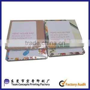 Custom Funny Eva Mouse Pad With Notepad thumbnail-1