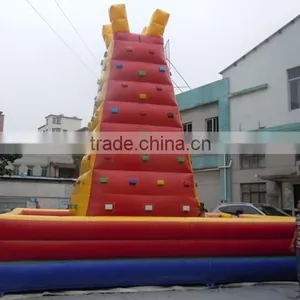Commercial Grade Indoor Rock Climbing Wall Inflatable for Sale thumbnail-4