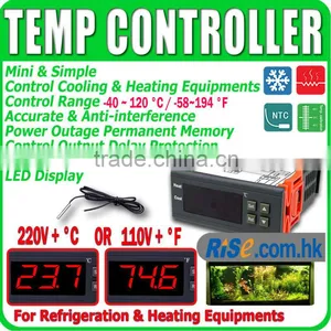 Relay 110V F 220V C Aquarium Digital Temperature Temp Controller Thermostat thumbnail-1