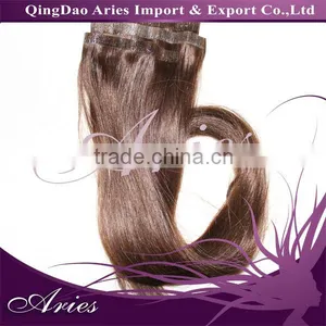 Wholesaler Human Hair 20" Skin Weft PU Human Hair Extension #6,36" Width 55g Set thumbnail-1