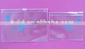 Transparent Clear Vinyl Pvc Zipper Pouch thumbnail-1