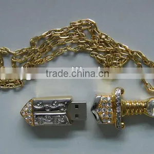 Promotional Gift Sword Shape Pendant USB With Cheap Price thumbnail-1