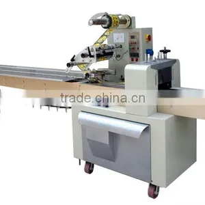 Pillow Type Flow Wrapping Automatic Plastic Packing Machine thumbnail-1