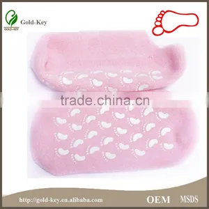 Colorful Cotton Spa Gel Socks for Foot Care, Crack Foot Treatment Gel Socks thumbnail-3