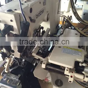 The Automatic Making Beltloop Sewing Machine, Used Borther Ke-430B-02 Electronic Lockstitch Beltloop Bar Tacker thumbnail-3