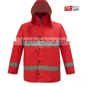 Breathable High Visibility Jacket With Oil Resistance and Waterproof Treatment thumbnail-1