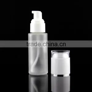 60ml Frosted Bottle With Fancy Acrylic Top Cover thumbnail-2