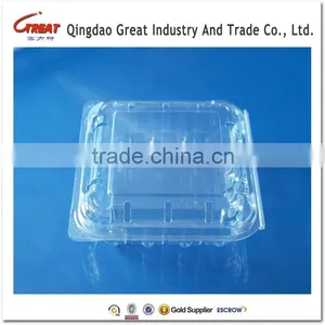 Clamshell Blister Plastic Blueberry Packaging Container 125 Gram thumbnail-6