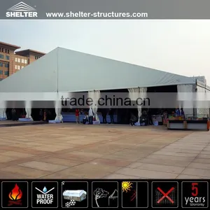 4x21 56 People 80% Discount Cheap Used Aluminum Frame White Pvc Fabric Outdoor Clear Event Party Marquee Wedding Tent for Sale thumbnail-1