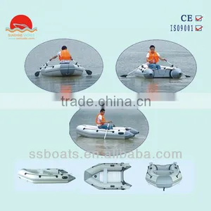Sunshine 2.7m Cheap Aluminum Hull Inflatable Fishing Boat thumbnail-2