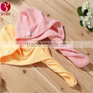 Microfiber Magic Drying Turban Wrap Towel, Hair Dry Quick Dryer Bath Towels Cap thumbnail-2