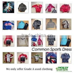 Sports Wear Summer Spring Autumn Grade A China Factory Directly Sale Warehouse Bulk Wholesale Second Hand Used Clothing thumbnail-1