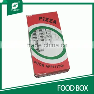 RECTANGLE COLORFUL PIZZA DELIVERY BOX CHEAP FOOD PACKING BOX thumbnail-6