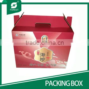 KRAFT CARDBOARD HANDLE PACKING CARRIER thumbnail-5