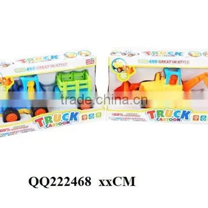 4PCS Kids Friction Farmer Car With Bulldozer ,friction Car for Kids thumbnail-4