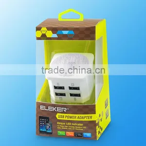2016 NewStyle Factory Price. 4.2A Electric Travel Wall Charger Usb ,Smart Mobile Charger thumbnail-4