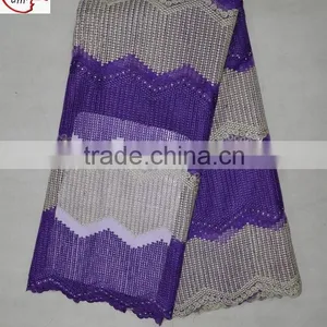 CL14-217 Fahioable Embroidery Tulle Lace Fabric 2016 French Lace Fabric for Dressing thumbnail-2