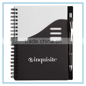 PP Note Book With Pen,promotion Cheap Notebook, Custom Bulk Notebooks thumbnail-2