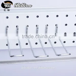 Metal Chrome Wire Display Hooks Pegboard Hook Price Tag thumbnail-6