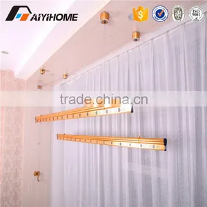High Quality Mounted Rack Hand Lift Clothing Racks thumbnail-1
