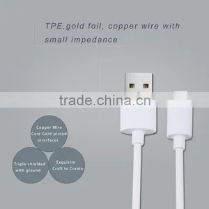 Wholesale Fast Data Transmit Charging Micro Round USB Data Cable For Iphone thumbnail-2