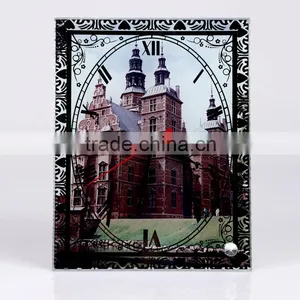 Sublimation Glass Photo Frame, Glass Crystal Clock thumbnail-3