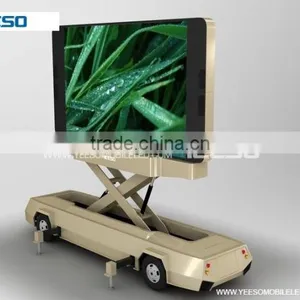 YEESO Outdoor LED Display Mobile Advertising Trailer YES-T12 thumbnail-1