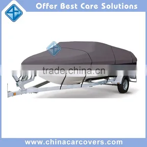 14 - 16 Ft. Deluxe 600D Polyester Trailerable Boat Cover thumbnail-1