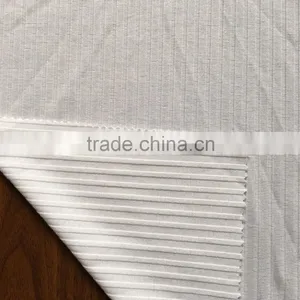 New Technical Rayon Polyester Spandex Knit Rib Fabric, 250g/sm Pumping Needle Fabric thumbnail-3