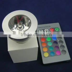 E27/gu10 High Power Led 3w Rgb Spotlight thumbnail-1