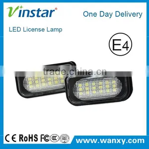 China Manufacturer Led Automotive Lighting W203 4D Sedan LED License Plate Lamp Led License Lights thumbnail-1