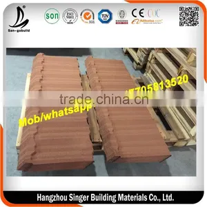 China Villa Building Material Aluminum Zinc Stone Coated Roofing Sheet/roof Tile thumbnail-6