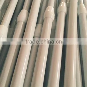 Telescopic Shower Cubicle Rod White thumbnail-1