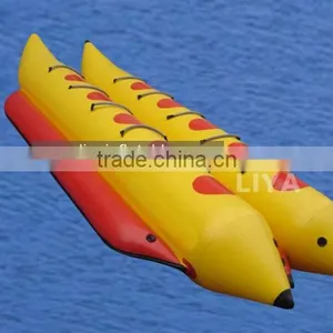 Best Sale 3 Passengers In Line Commercial Inflatable Banana Boats thumbnail-1