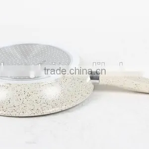 Aluminium Forged Marble Coated Cookware Pans thumbnail-3