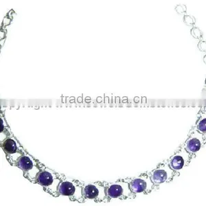 925 Silver Natural Stone Necklace thumbnail-1