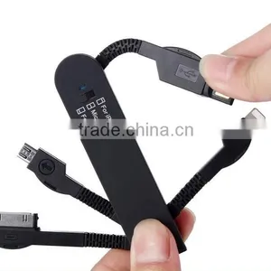 3 in 1 Swiss Army Knife Multi-function Usb Charger Cable thumbnail-1