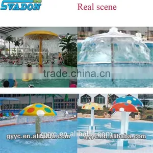 Hot Sale Pool Spa Fiberglass Water Mushroom for Swimming Pool thumbnail-3